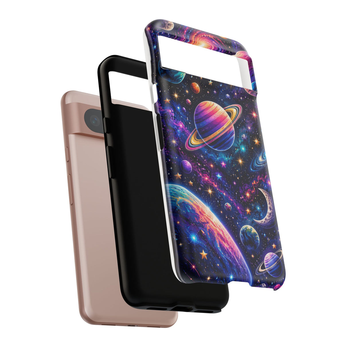 Colorful Galaxy Planets phone case | Tough Case