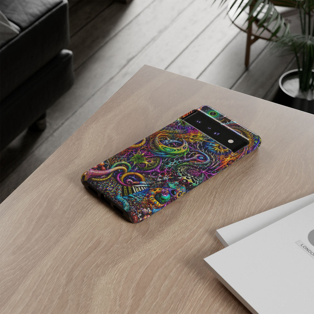 Psychedelic Octopus Swirl phone case
