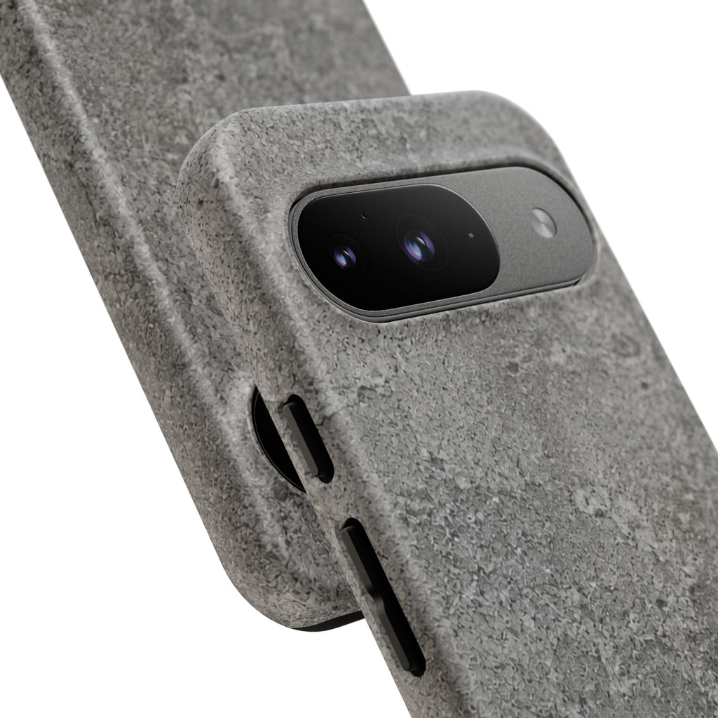 Concrete Texture Phone Case — Rugged Grey Protective iPhone Cover