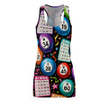 Women's Cut & Sew Racerback Dress (AOP)