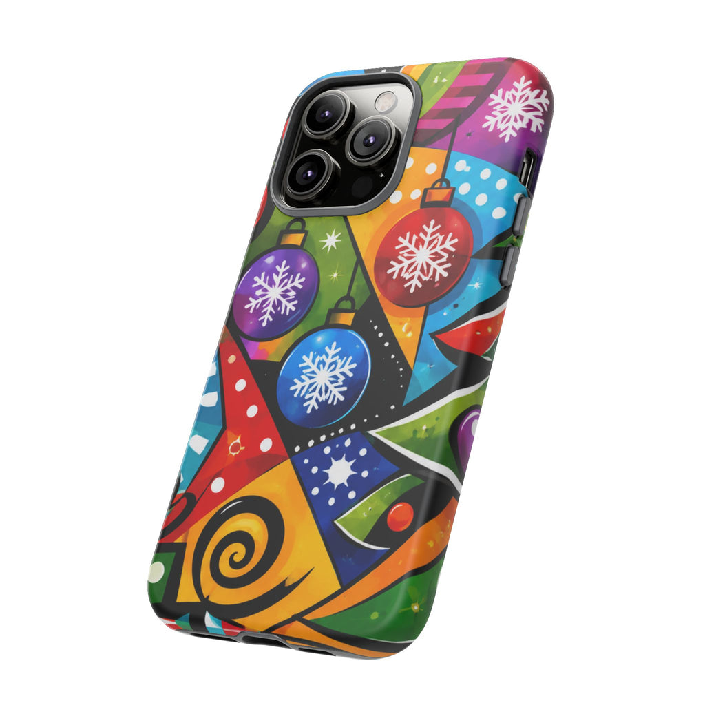 Holiday Ornament Phone Case — Colorful Festive Christmas Design