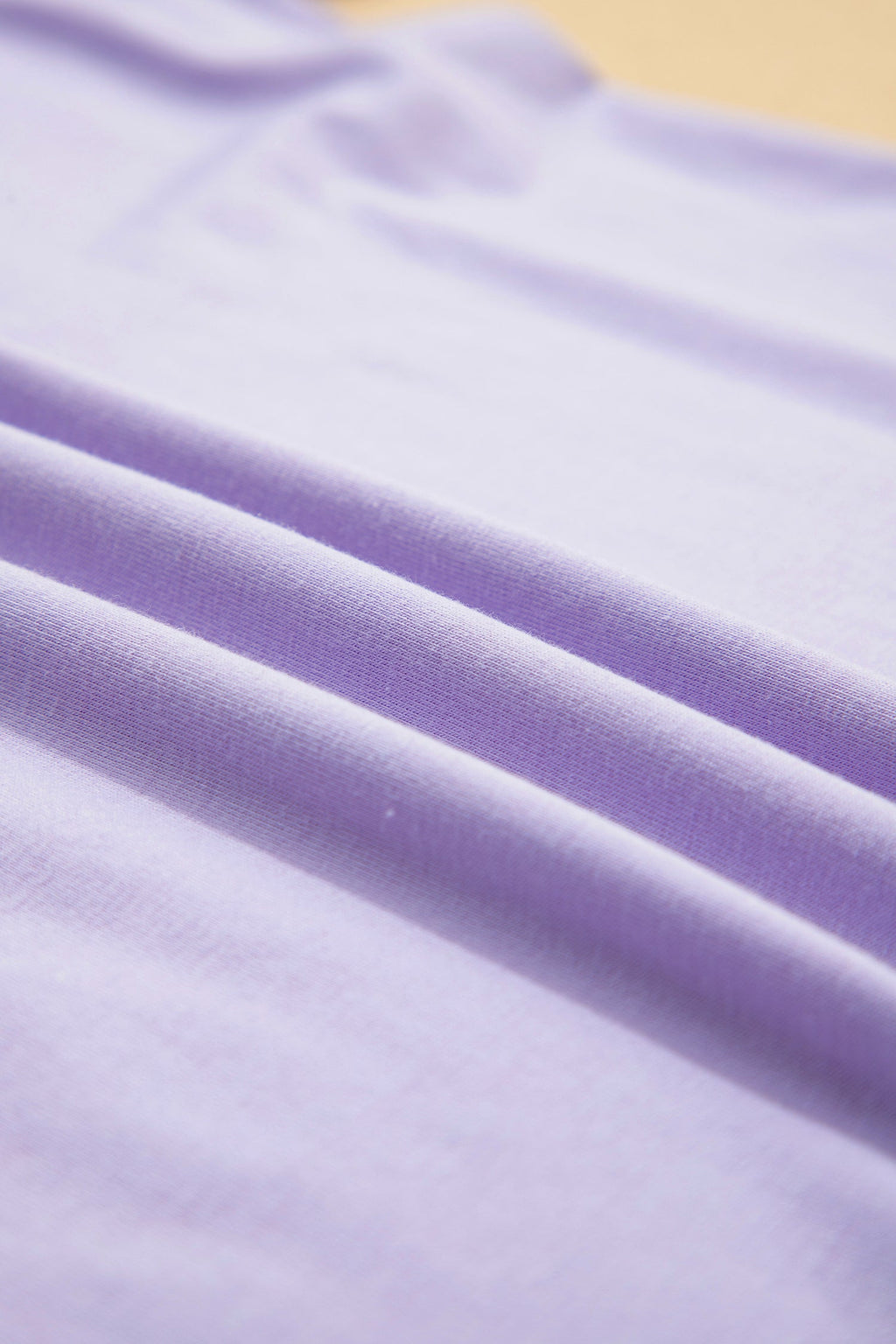 Solid Short Sleeve Crew Neck Tee