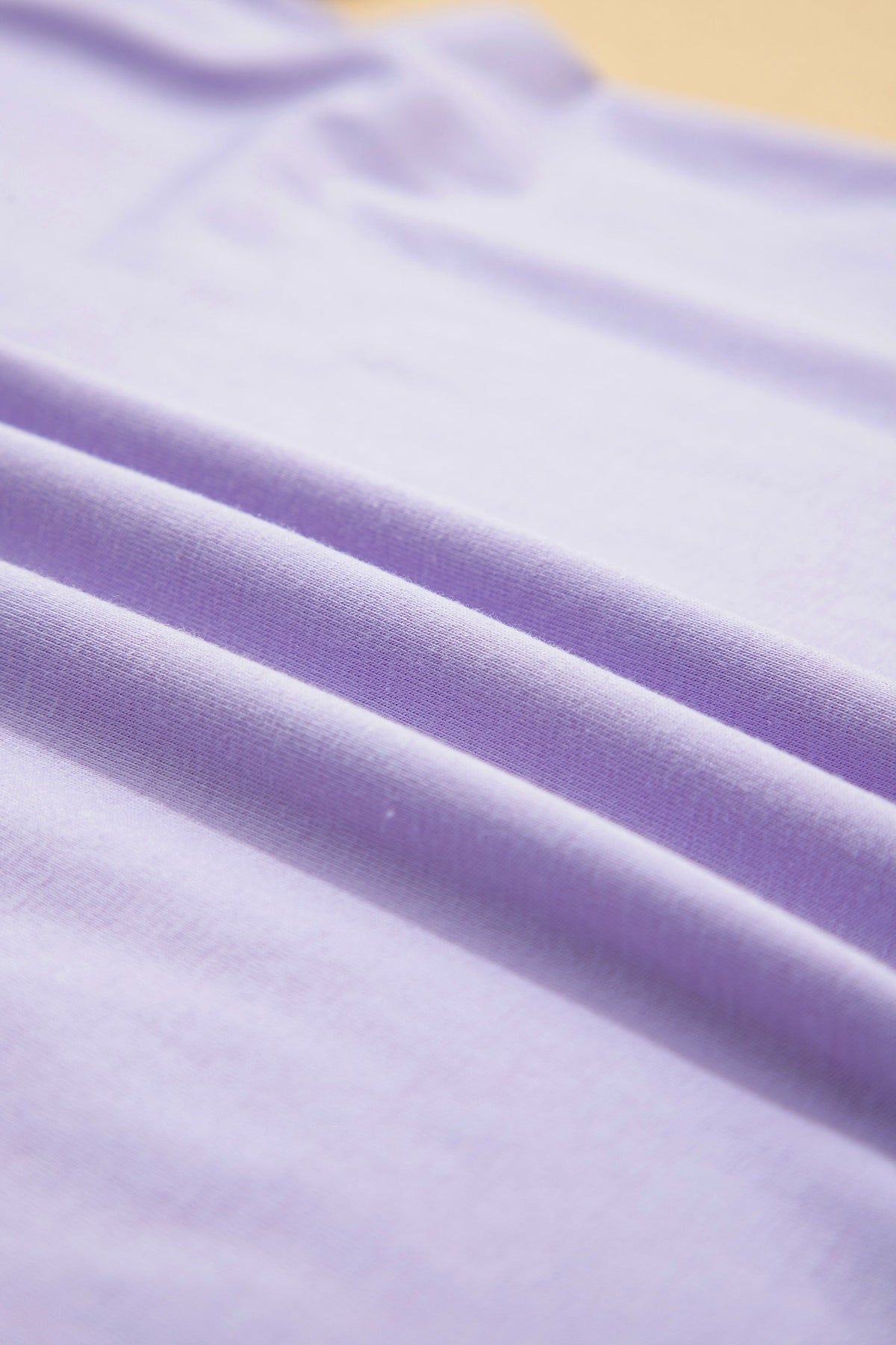 Solid Short Sleeve Crew Neck Tee
