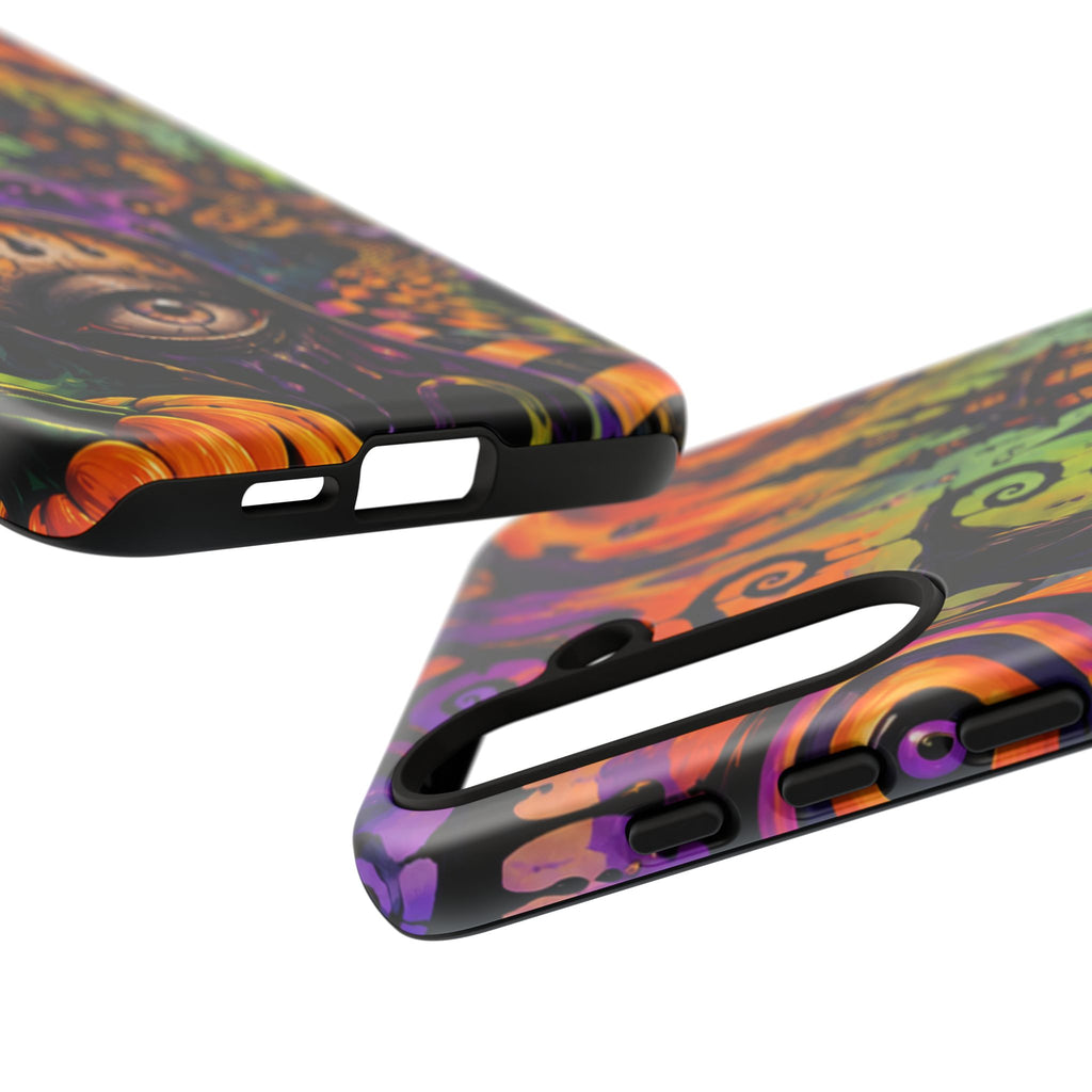 Phone Case — Psychedelic Haunted House Halloween Design