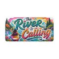 Kayaking: The River Is Calling Vanity Plate | Aluminum License Plate