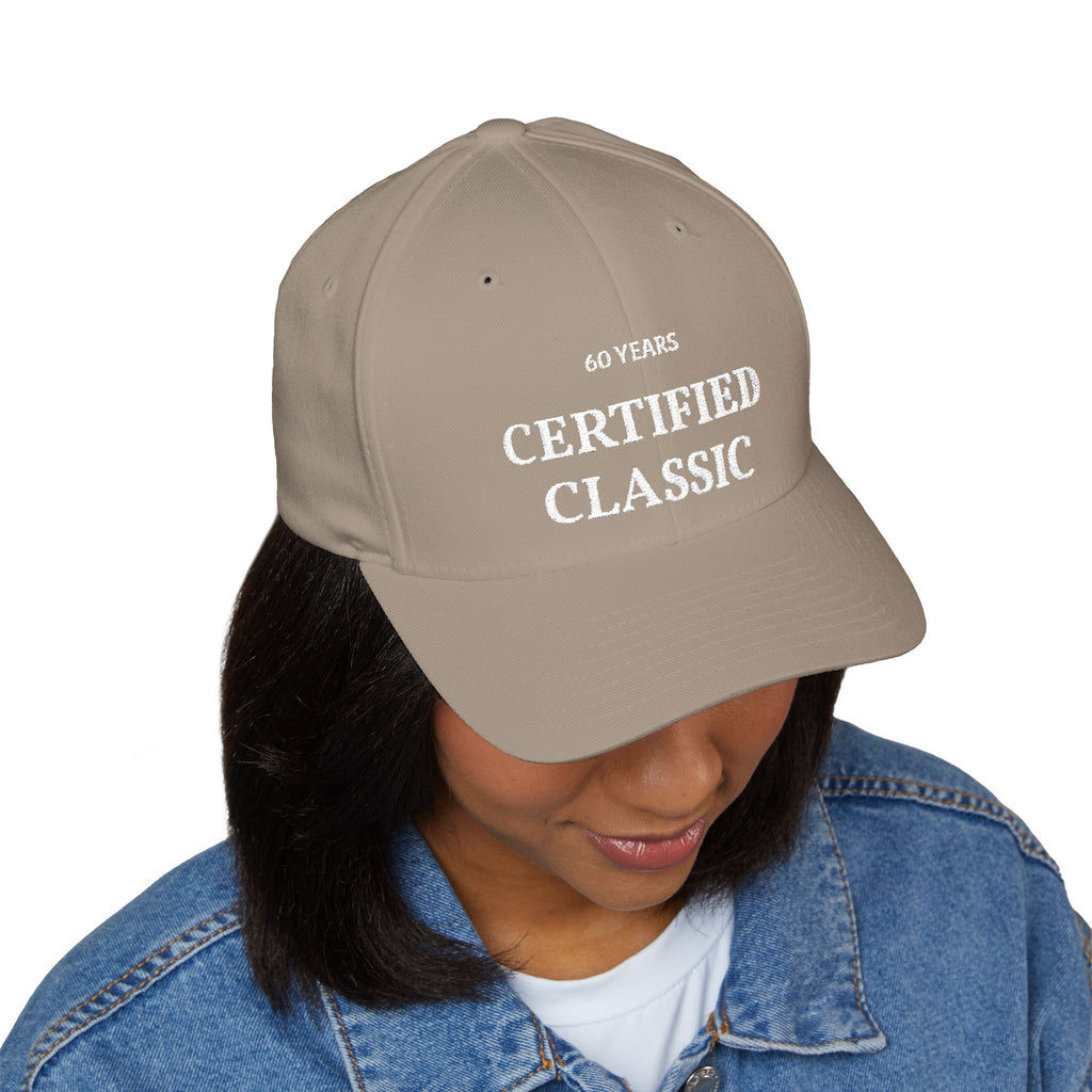 Certified Classic 60 Years Embroidered Cap