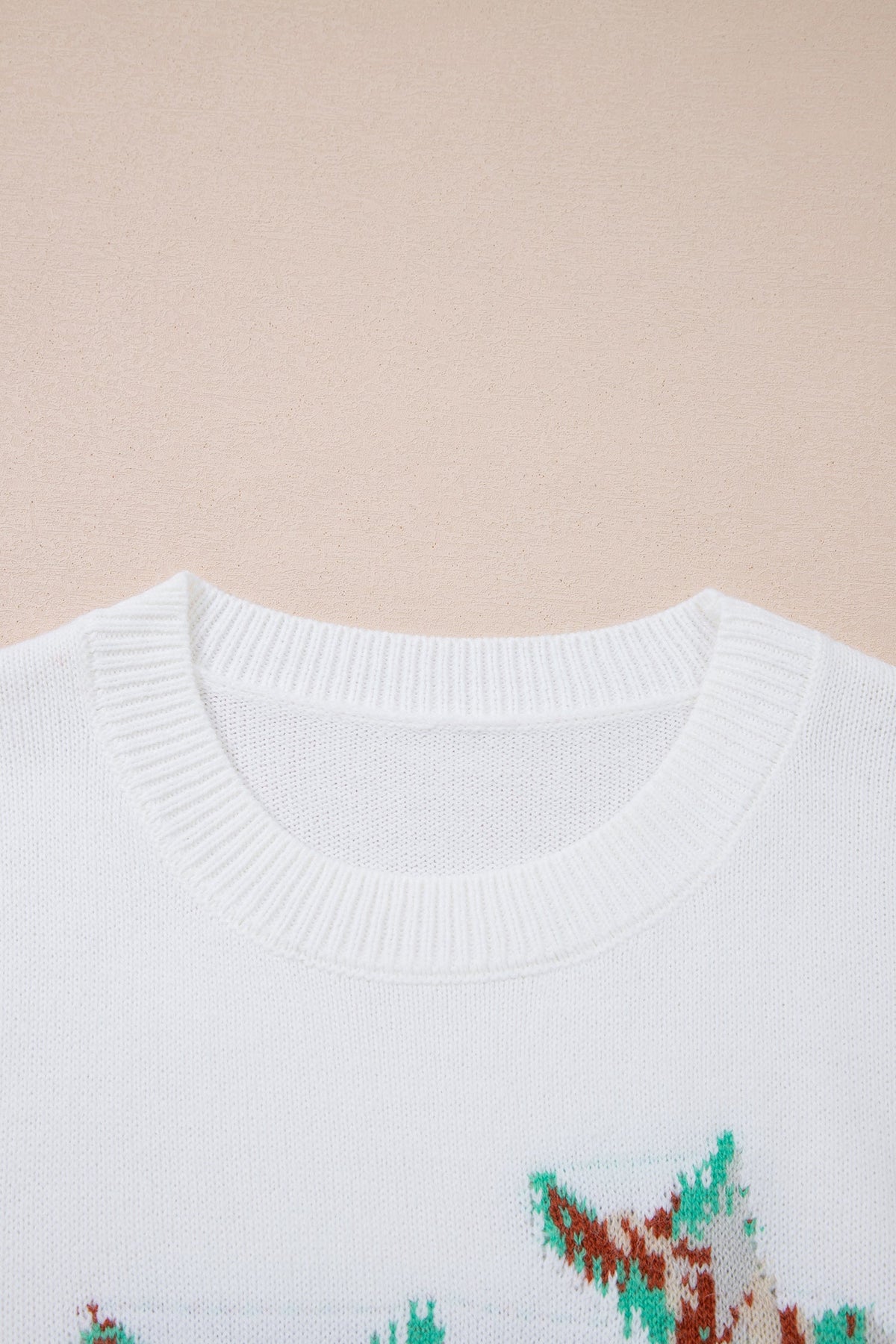 Mallard Drop Shoulder Long Sleeve Pullover Sweater