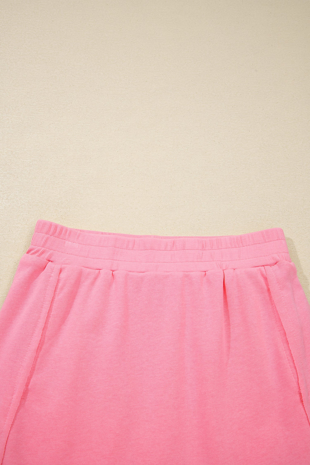 Solid Tank Top and Elastic Waist Mini Skort Set