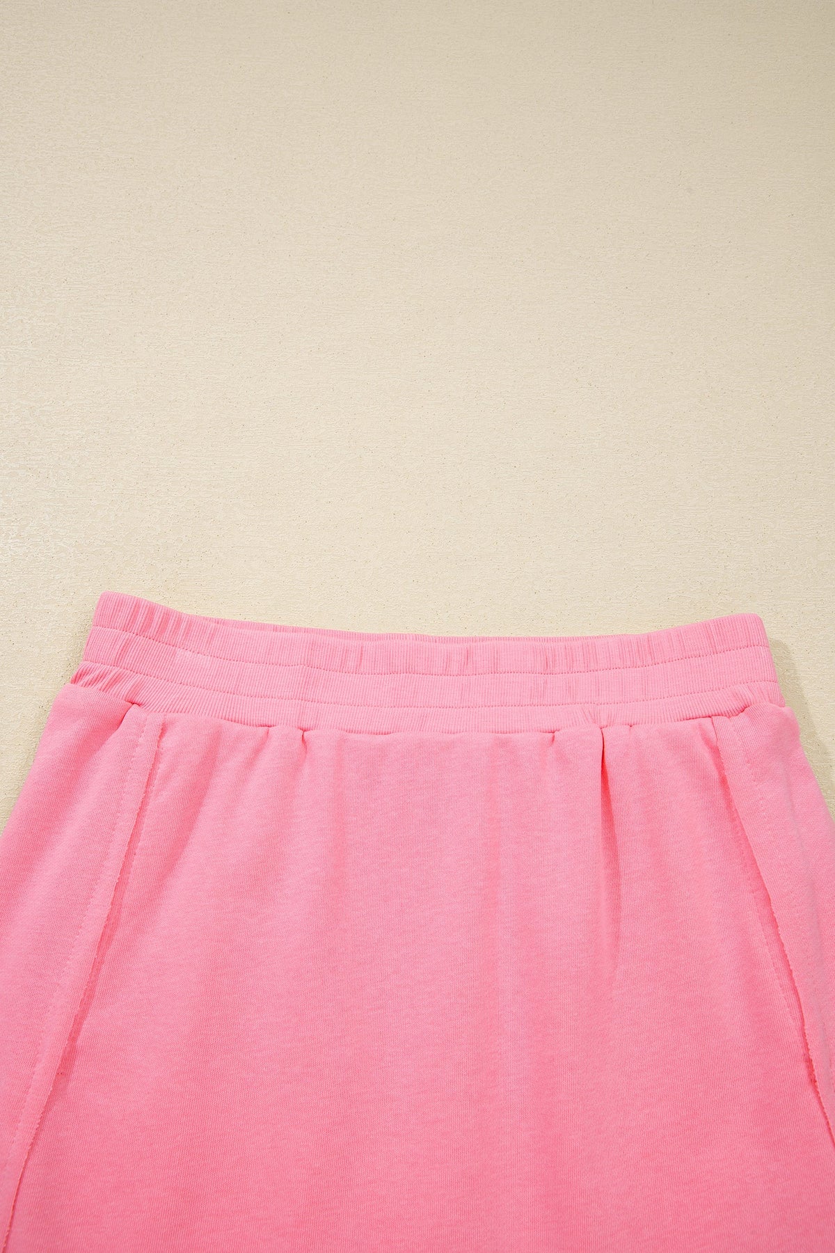 Solid Tank Top and Elastic Waist Mini Skort Set