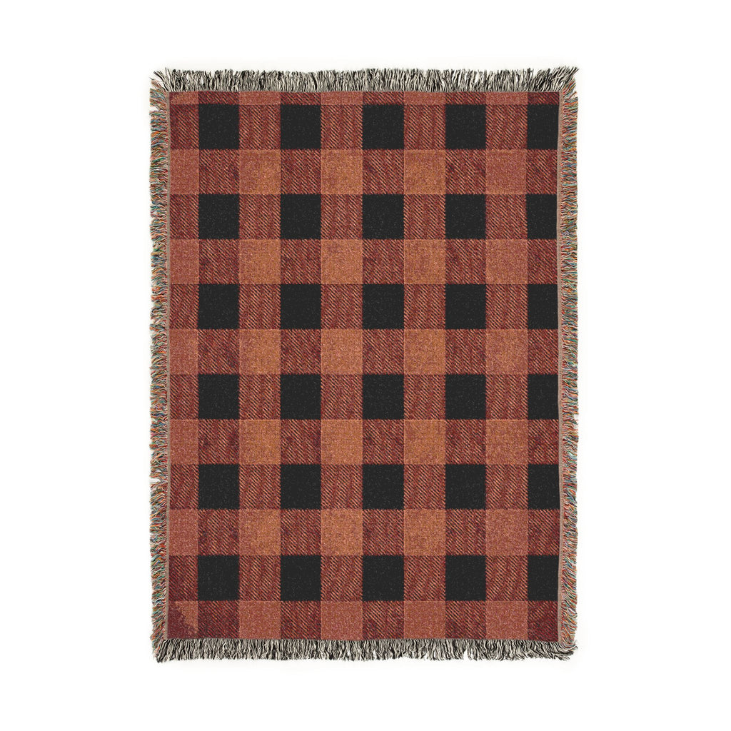 Buffalo Plaid Woven Throw Blanket — Cozy Cabin Plaid Throw