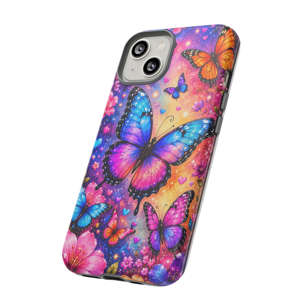 Colorful Butterfly Pattern Phone Case | Tough Cases