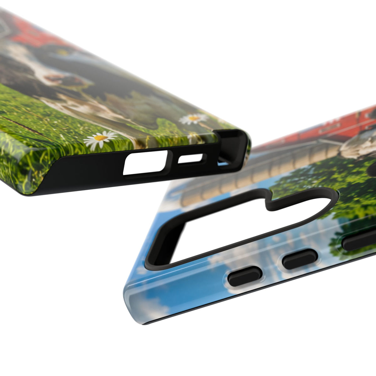 Cow Farm Phone Case — Rustic Barnyard iPhone Cover
