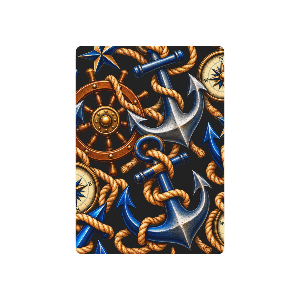 Nautical Anchor Poker Playing Cards – Maritime-Themed Deck for Gamers & Collectors