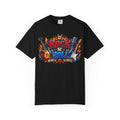 Rock N' Roll Graphic T-Shirt — Flaming Guitar Band Tee