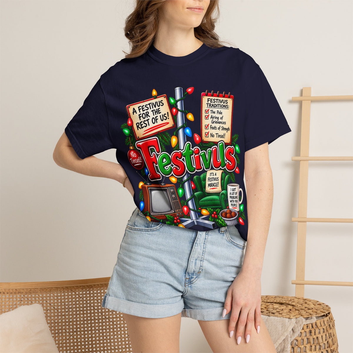 Festivus T-Shirt — 'A Festivus for the Rest of Us' Holiday Tee