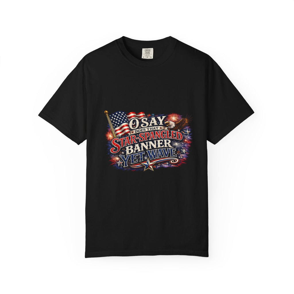 Star-Spangled Banner Graphic T-shirt | American Flag Patriotic Tee