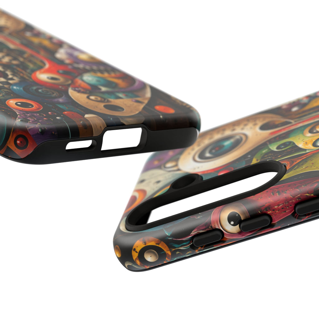 Surreal Monster Art Phone Case — Colorful Abstract Creature Design
