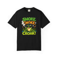 Smoke Choke Croak Frog T-shirt | Graphic Frog Tee