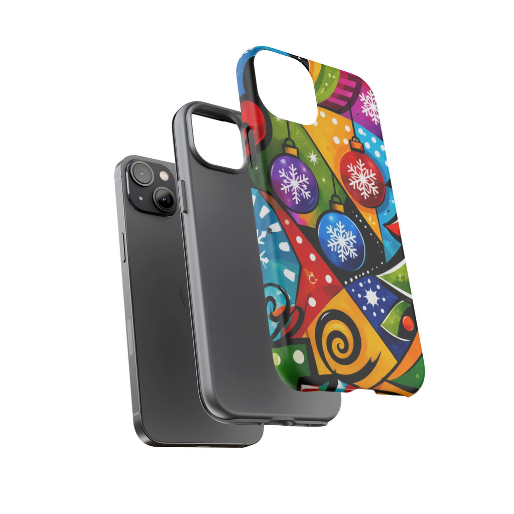 Holiday Ornament Phone Case — Colorful Festive Christmas Design