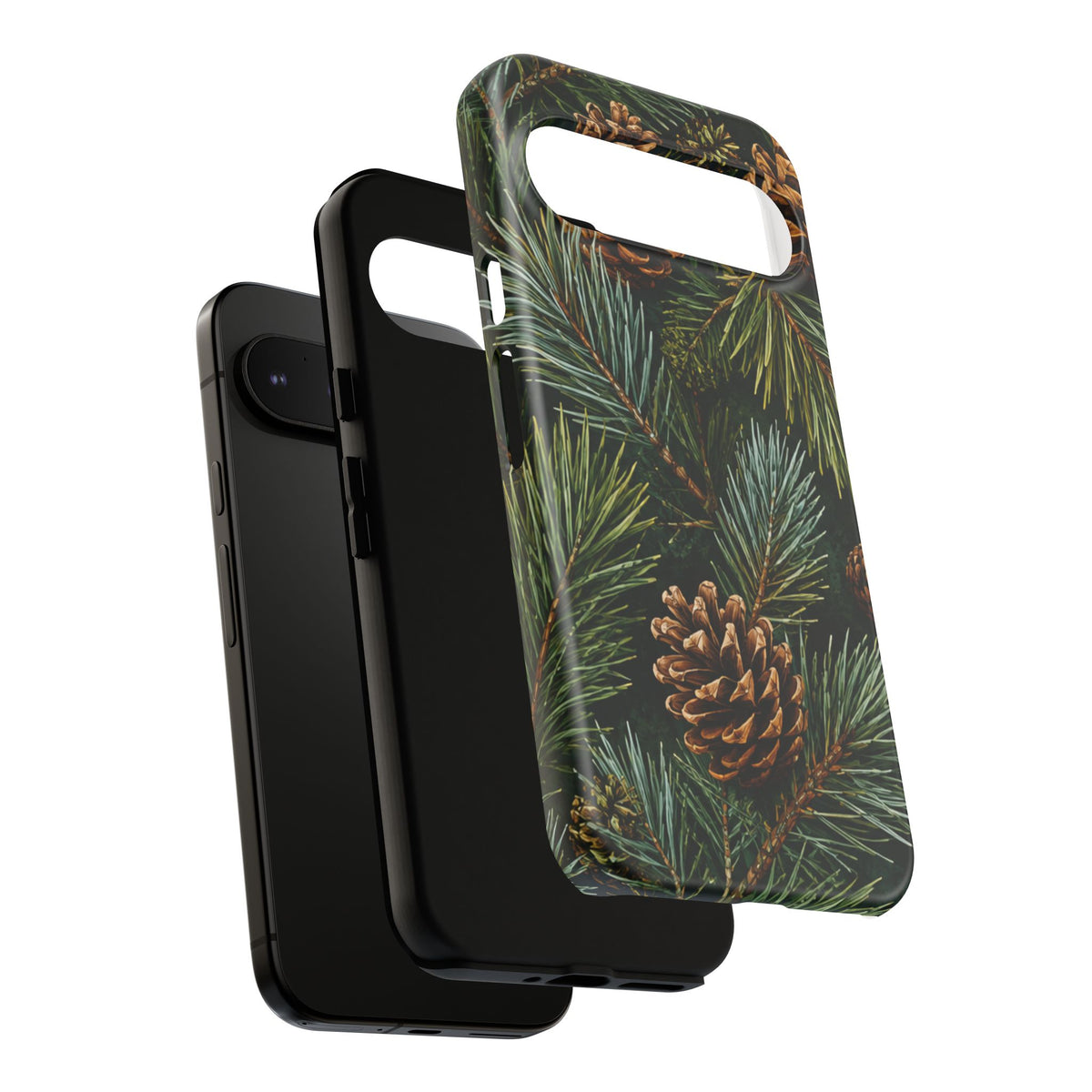 Pinecone Pines Phone Case — Festive Evergreen iPhone Cover