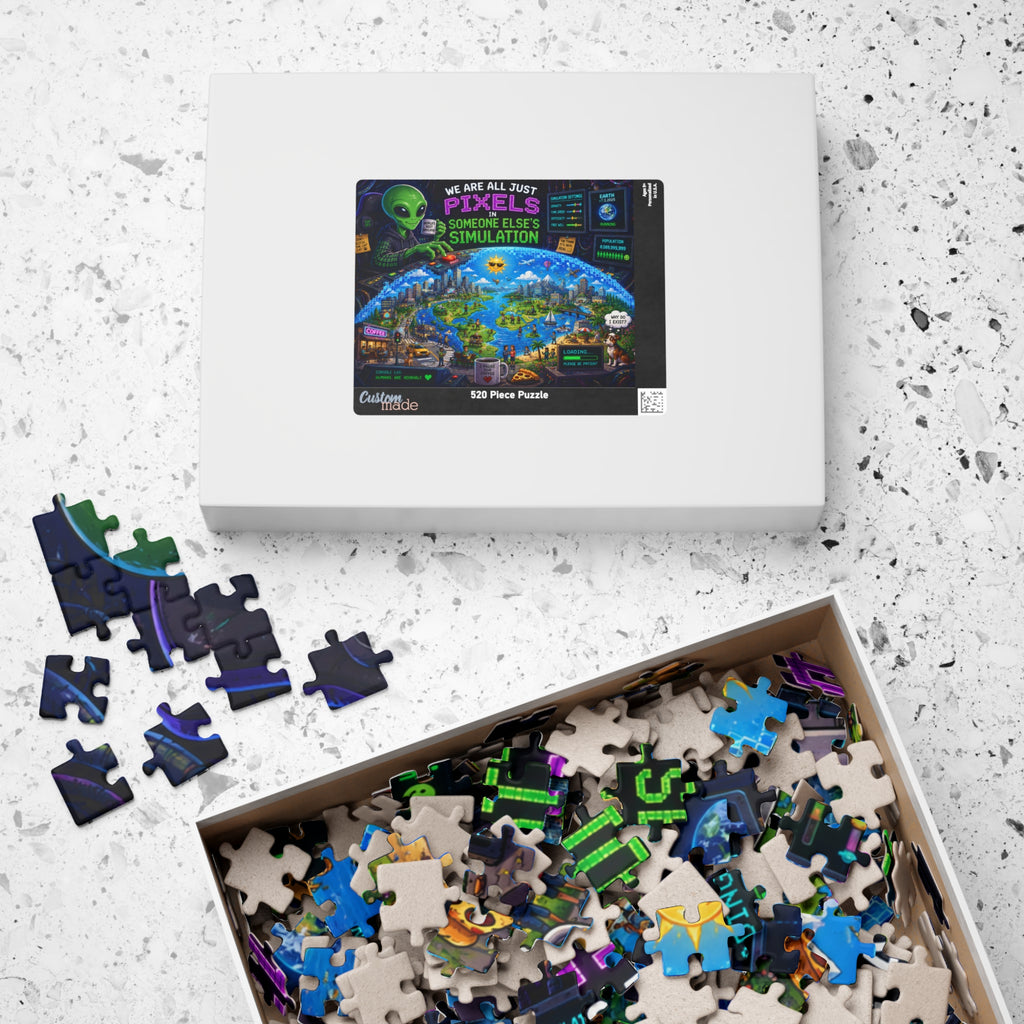 We Are All Just Pixels in Someone Else's Simulation Puzzle