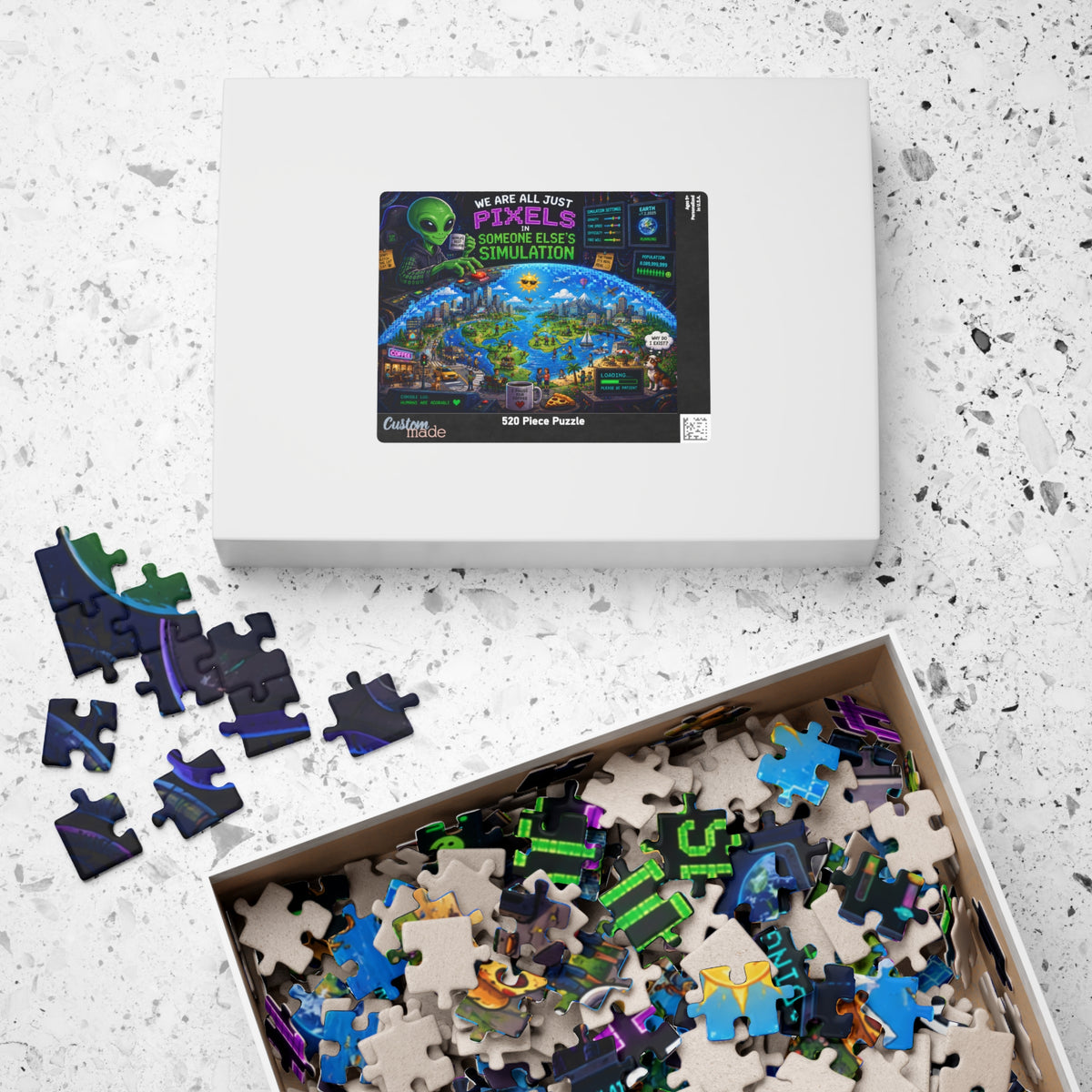 We Are All Just Pixels in Someone Else's Simulation Puzzle