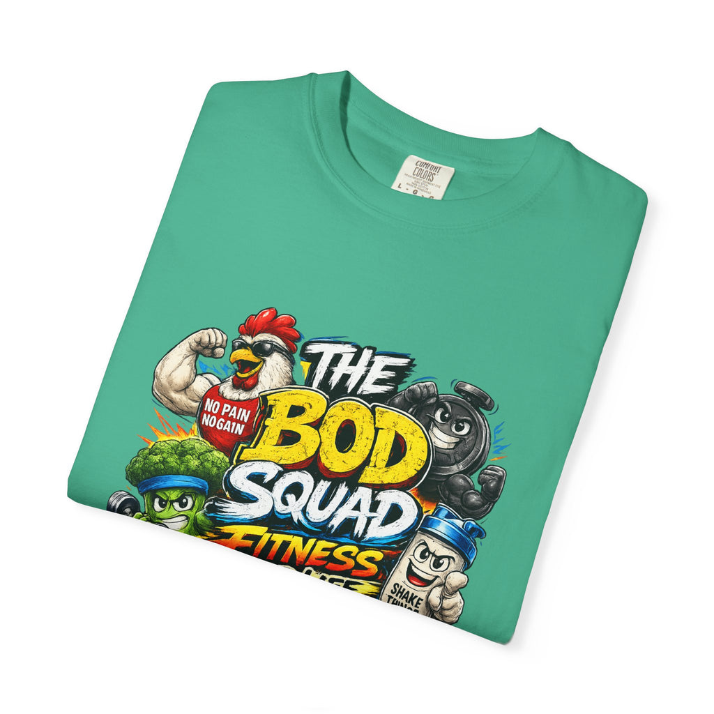 The Bod Squad Fitness For Life T-Shirt | Cartoon Gym Characters