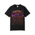 Metal Skull Band Crowd T-shirt | Heavy Metal Concert Graphic