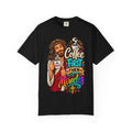 Coffee First Then Miracles Jesus T-Shirt