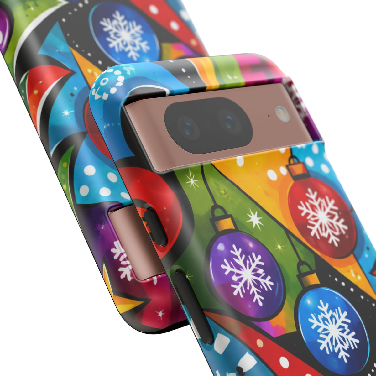 Holiday Ornament Phone Case — Colorful Festive Christmas Design