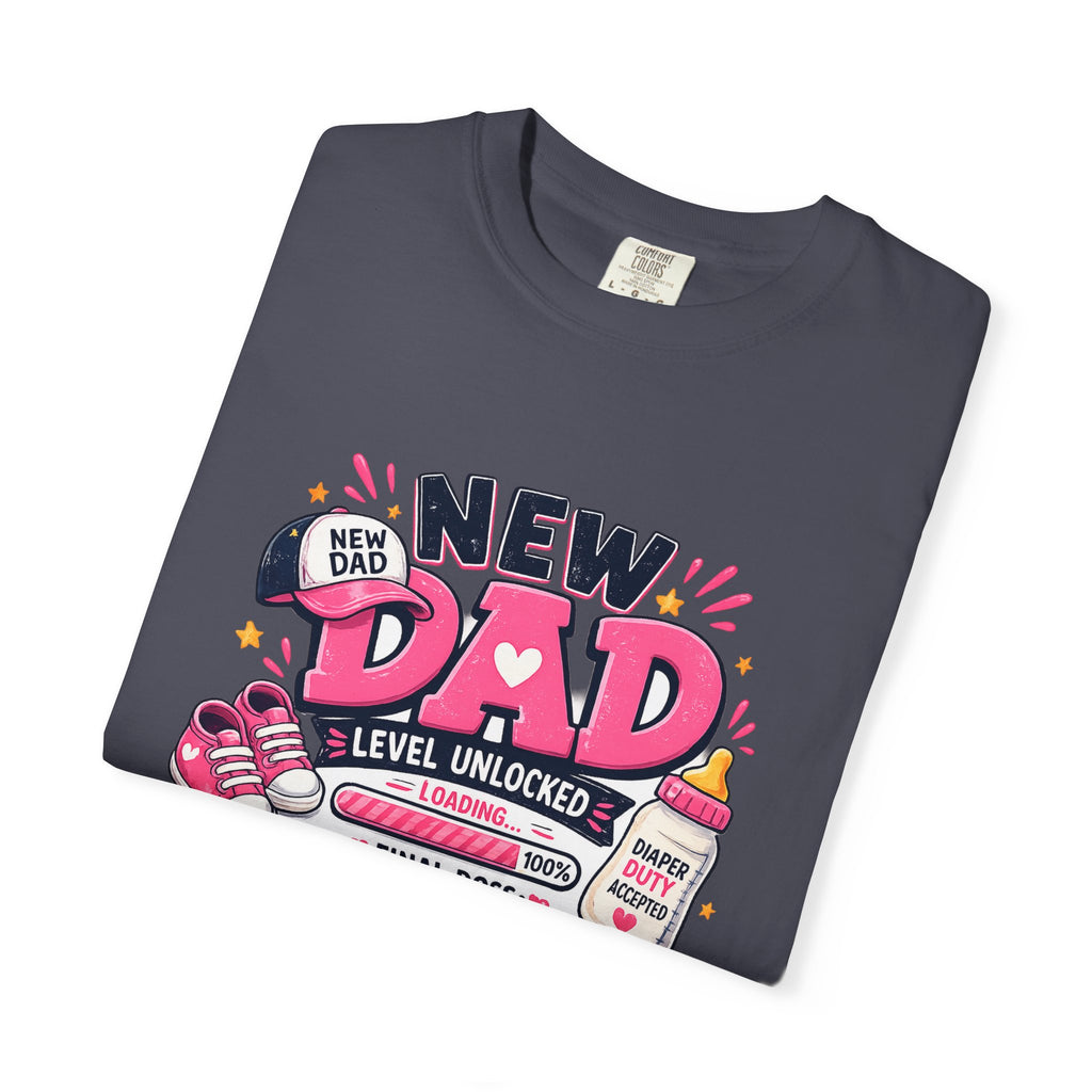 New Dad Level Unlocked T-shirt | Daddy to a Princess