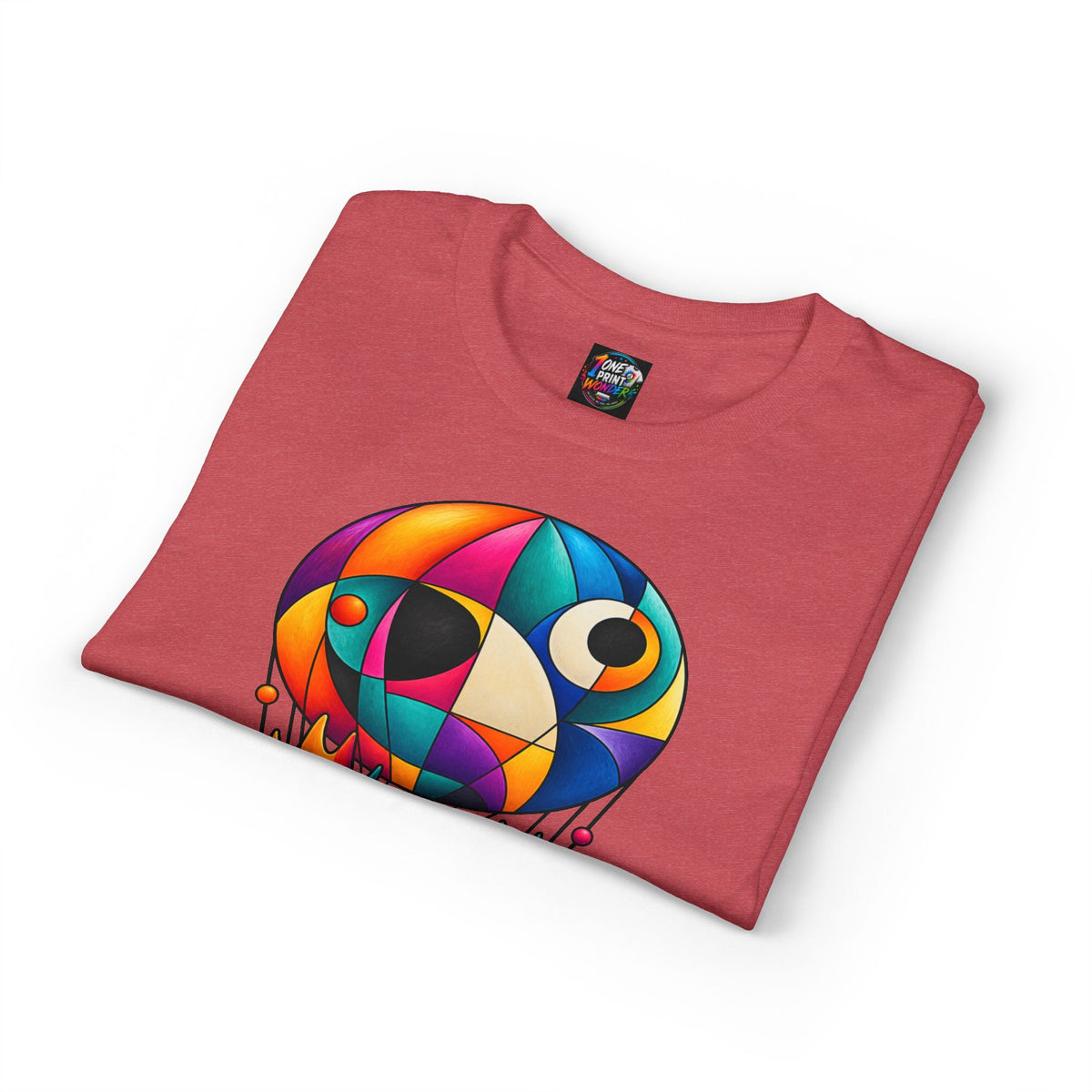 Colorful Geometric Hot Air Balloon T-Shirt