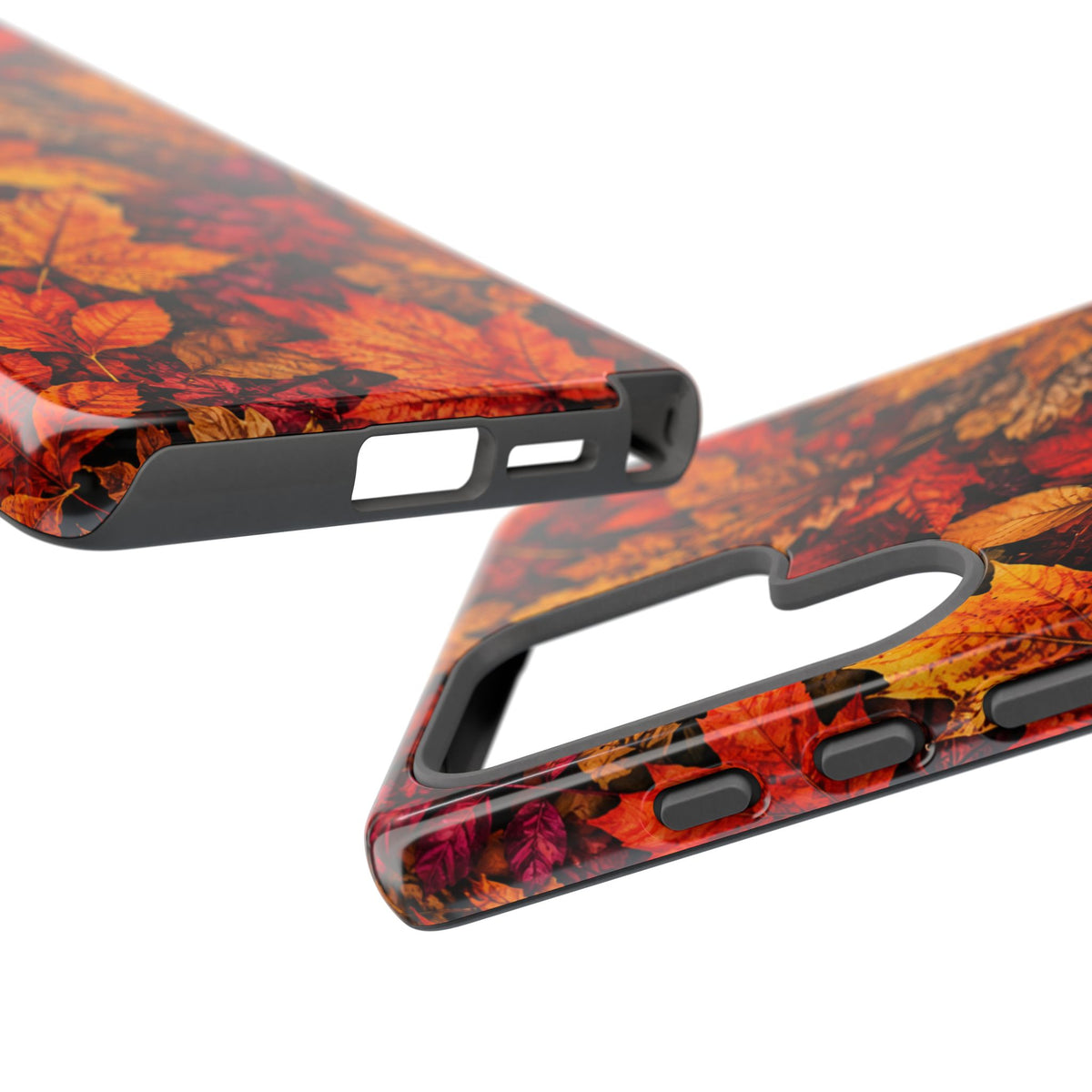 Autumn Leaves Tough Phone Case — Fall Foliage Protective Cover