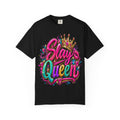Slay Queen graphic T-Shirt | Crown graffiti style