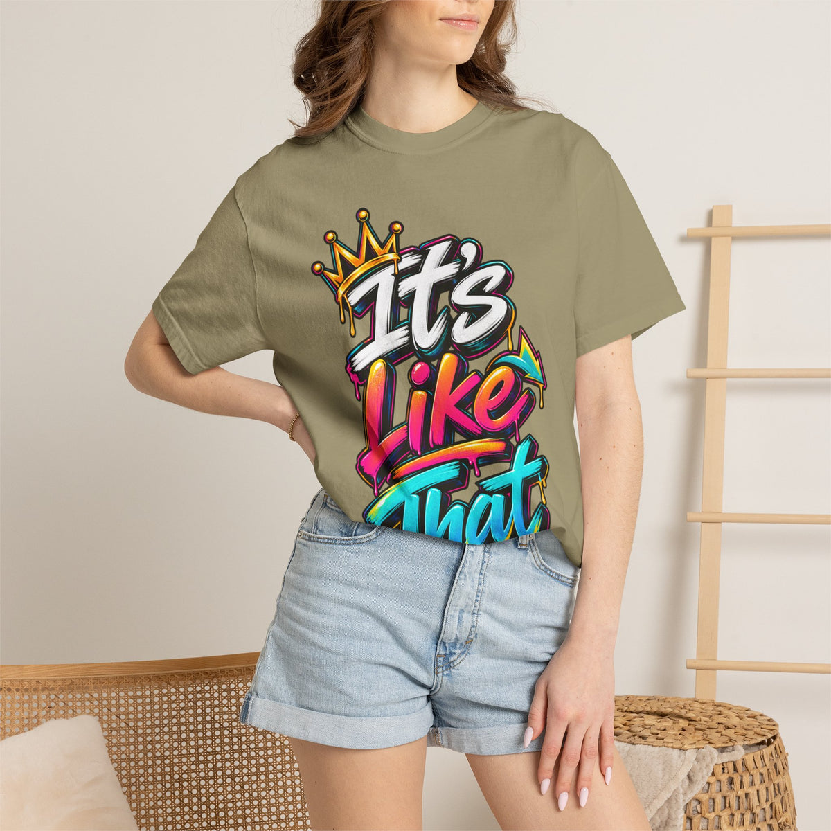 It's Like That Graphic T-Shirt — Retro Streetwear Tee