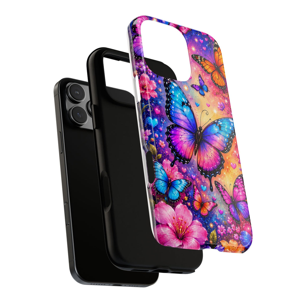 Colorful Butterfly Pattern Phone Case | Tough Cases