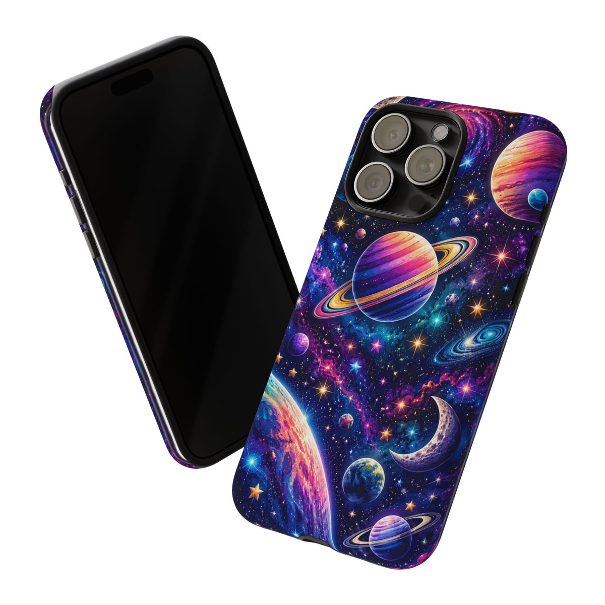 Colorful Galaxy Planets phone case | Tough Case