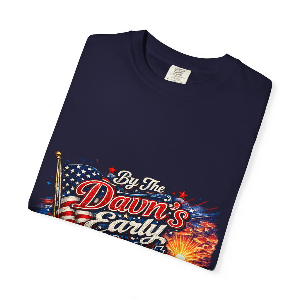 Dawn's Early Light T-shirt | American Flag, Fireworks