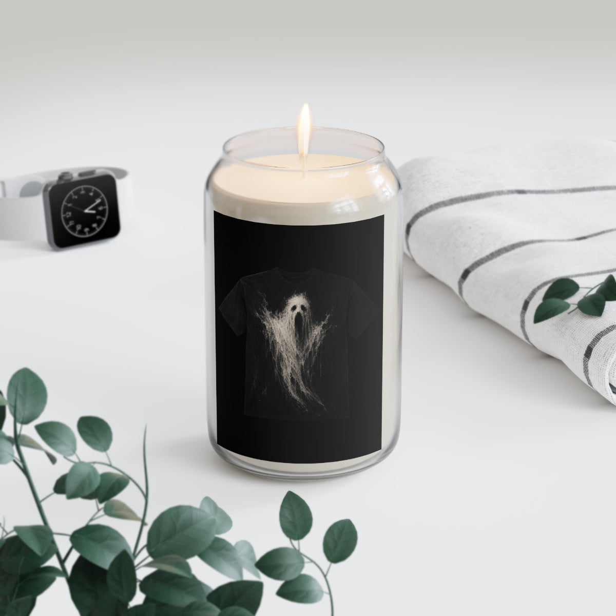 Ghostly Scented Soy Candle 13.75oz — Spooky Haunted Home Fragrance