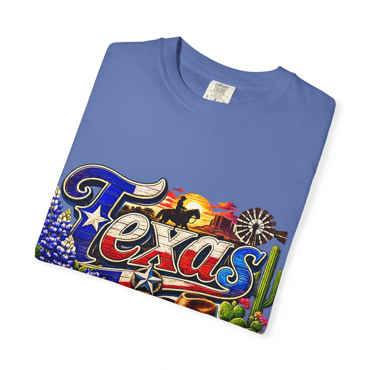 Texas Vintage Postcard T-Shirt | Lone Star State Roadtrip