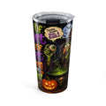 Witchy Halloween Scene Tumbler | 20oz Halloween Travel Cup