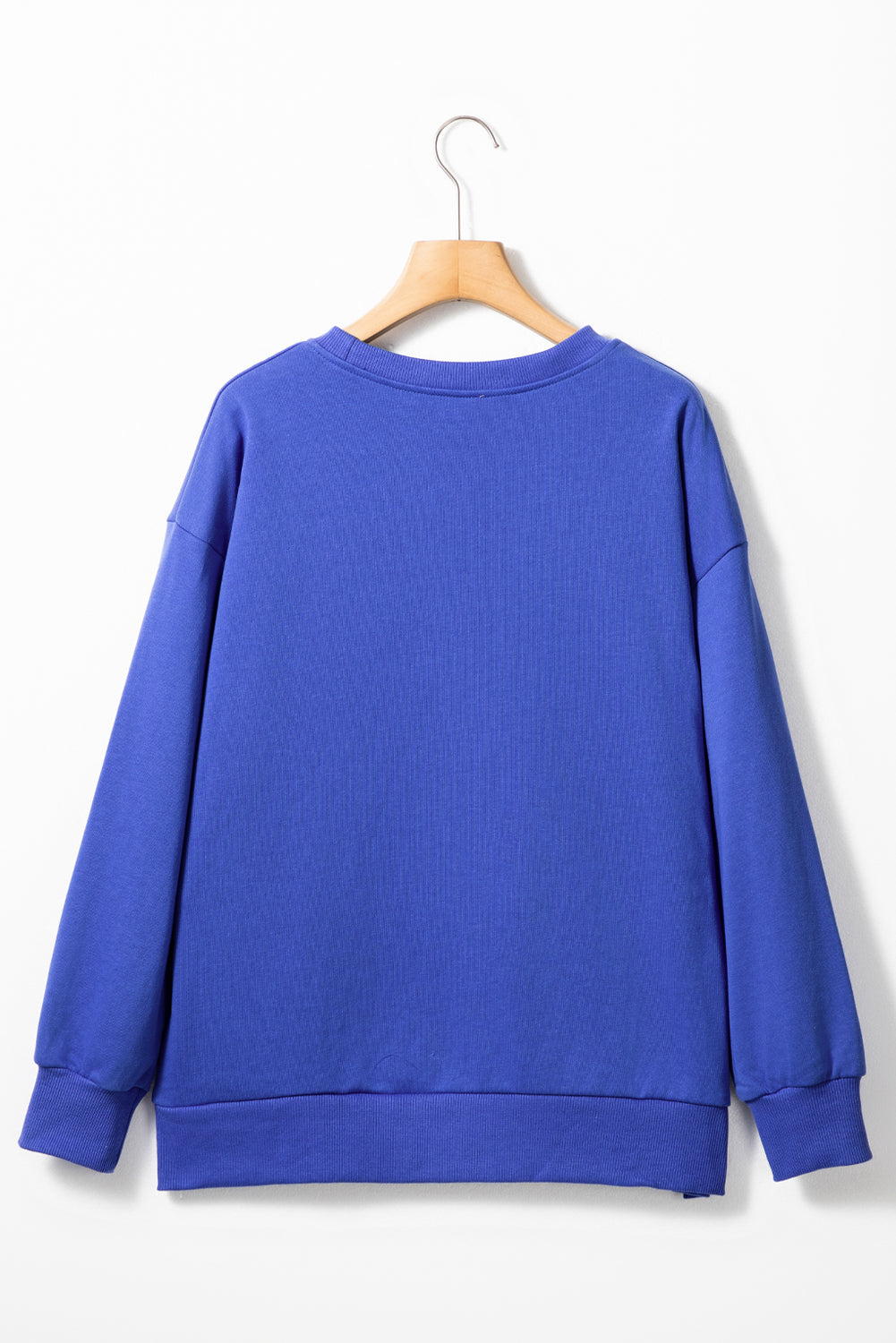 GAME DAY Tinsel Drop Shoulder Sweatshirt