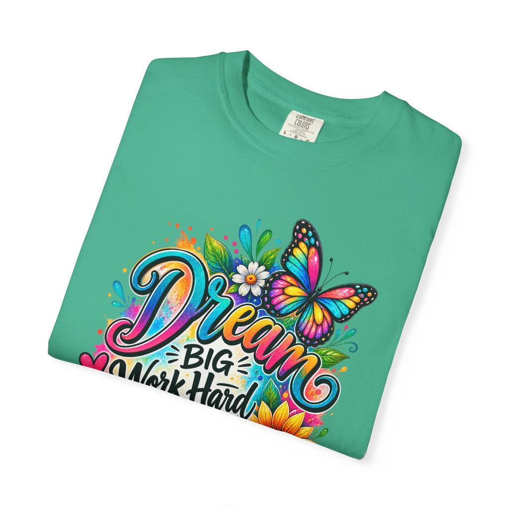 Inspirational 'Dream Big, Work Hard, Stay Kind' T-Shirt