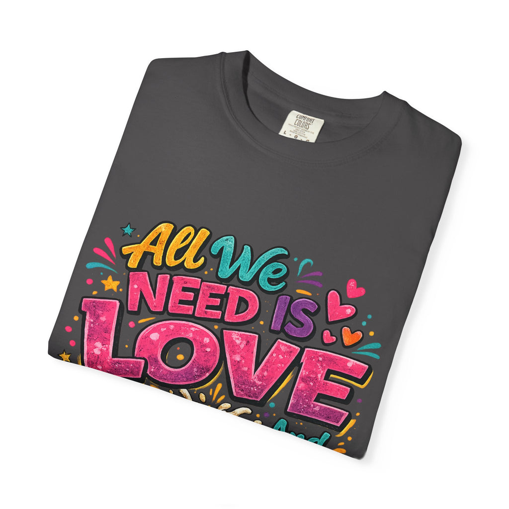 All We Need Is Love and Beer T-Shirt | Beer Graphic Tee