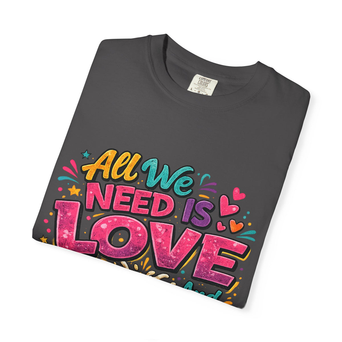 All We Need Is Love and Beer T-Shirt | Beer Graphic Tee