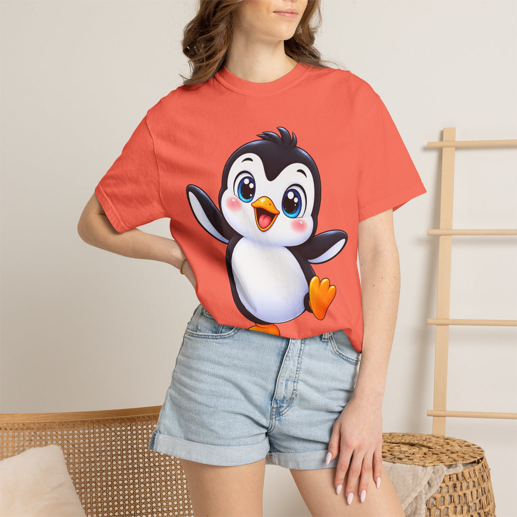 Cute Cartoon Penguin T-Shirt — Adorable Baby Penguin Graphic Tee