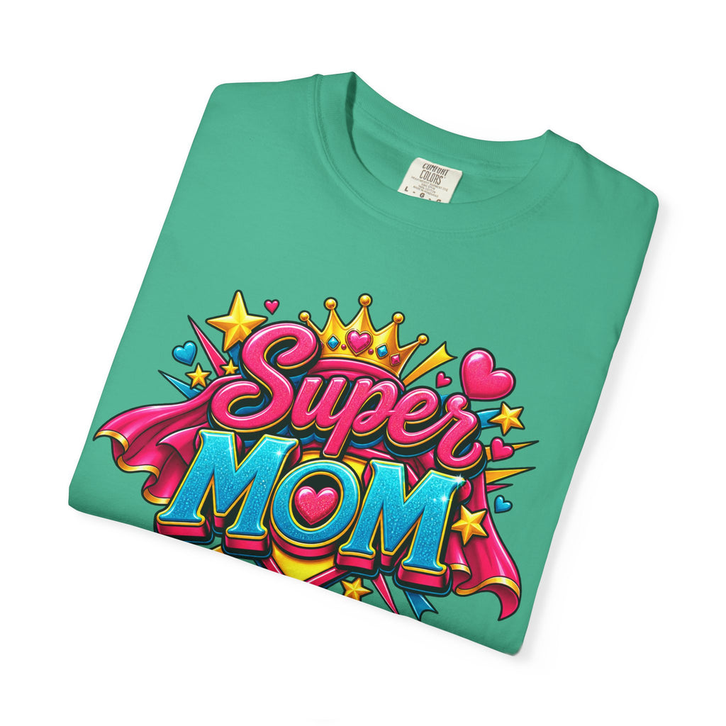 Super Mom T-Shirt — Colorful Comic-Style Mother's Day Tee