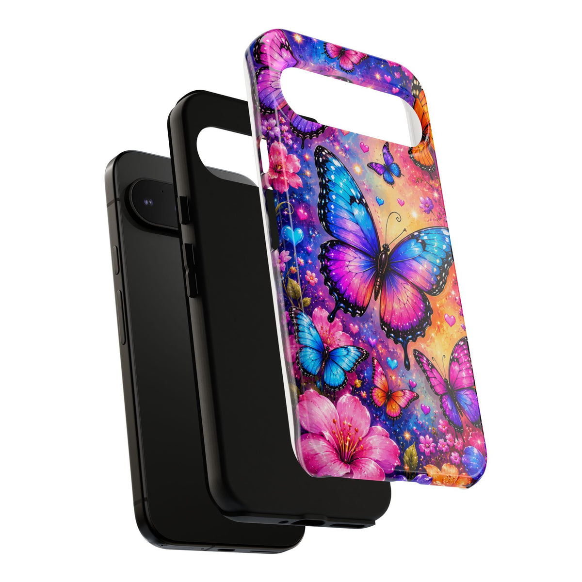 Colorful Butterfly Pattern Phone Case | Tough Cases