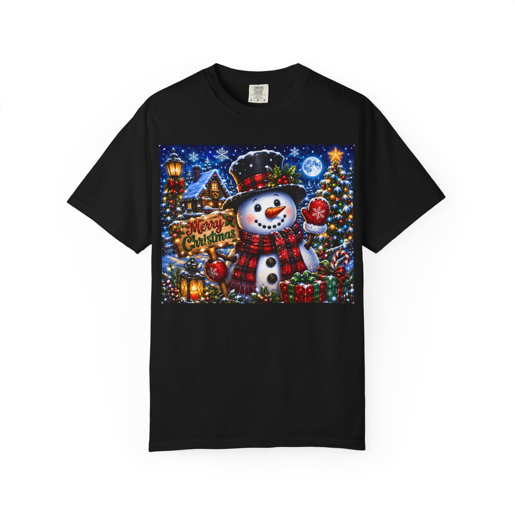 Christmas Snowman T-Shirt — Merry Christmas Holiday Graphic Tee