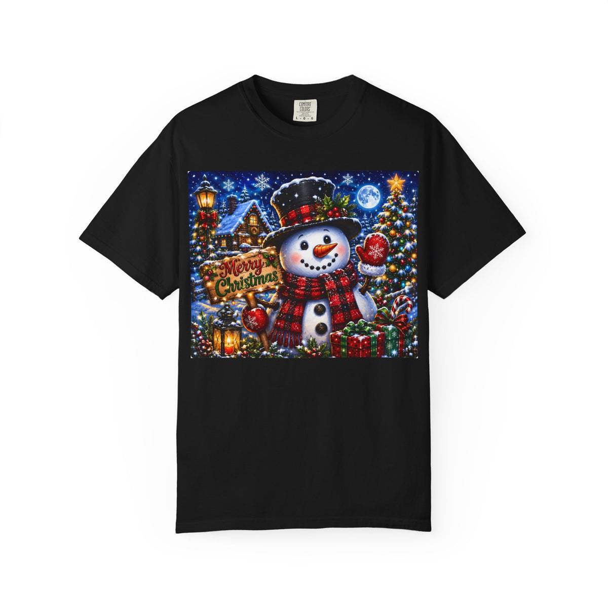 Christmas Snowman T-Shirt — Merry Christmas Holiday Graphic Tee
